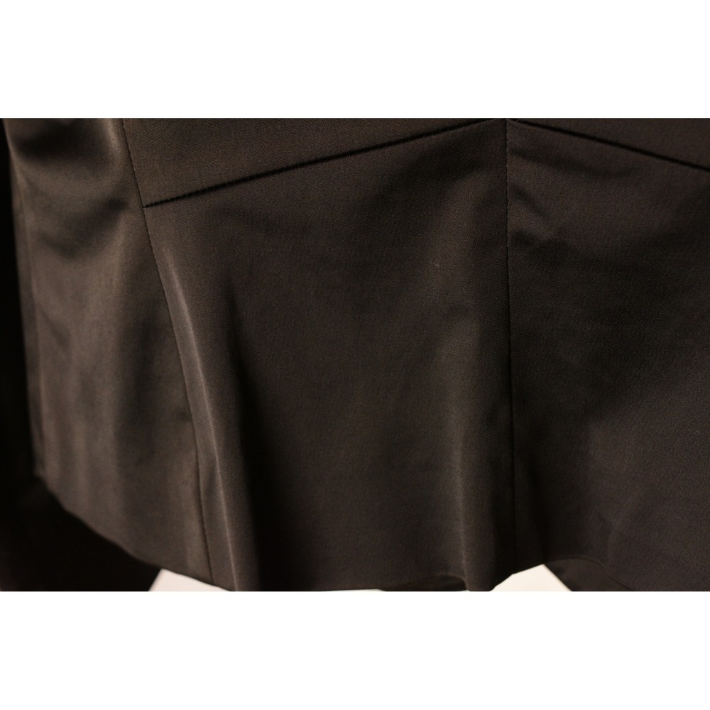 MNG By Mango Brown 1 Button Blazer Womens M Cotton Waterproof Rain Jacket - Picture 7 of 8